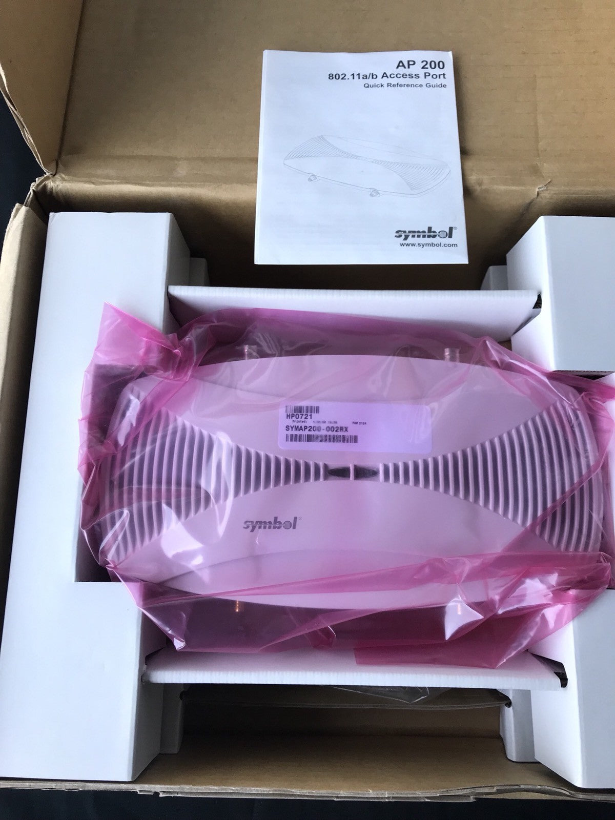 Symbol AP 200 802.11a/b  Wireless Access Port NEW IN BOX