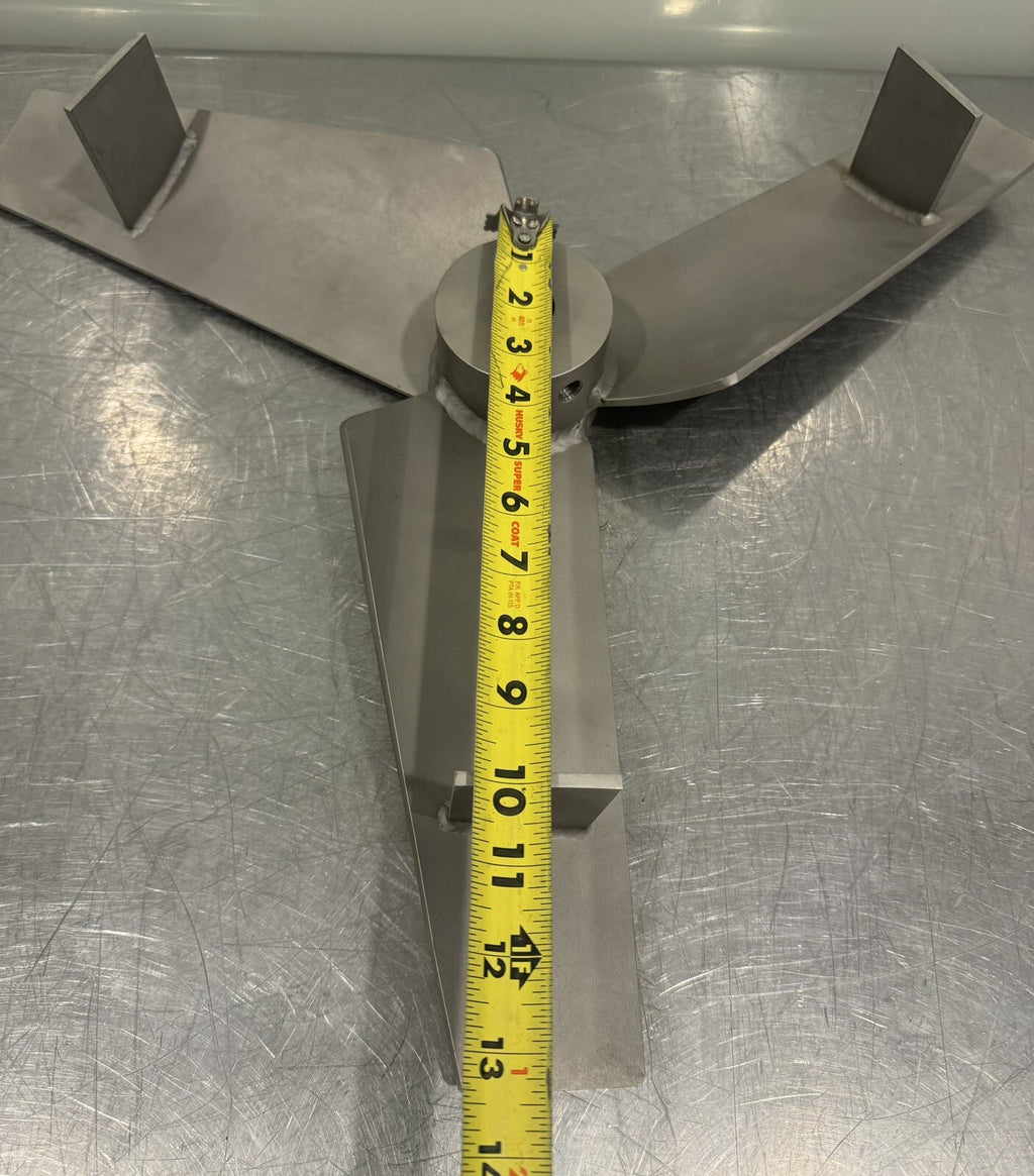 Promix Mixing Impeller 3 Blade W/ Fins NEW! FREE SHIPPING!