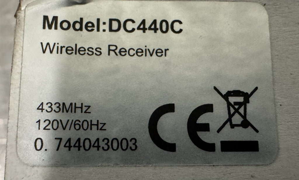 DC440C Wireless Receiver Multi Function Garage Doors Roller Doors NEW IN BOX!