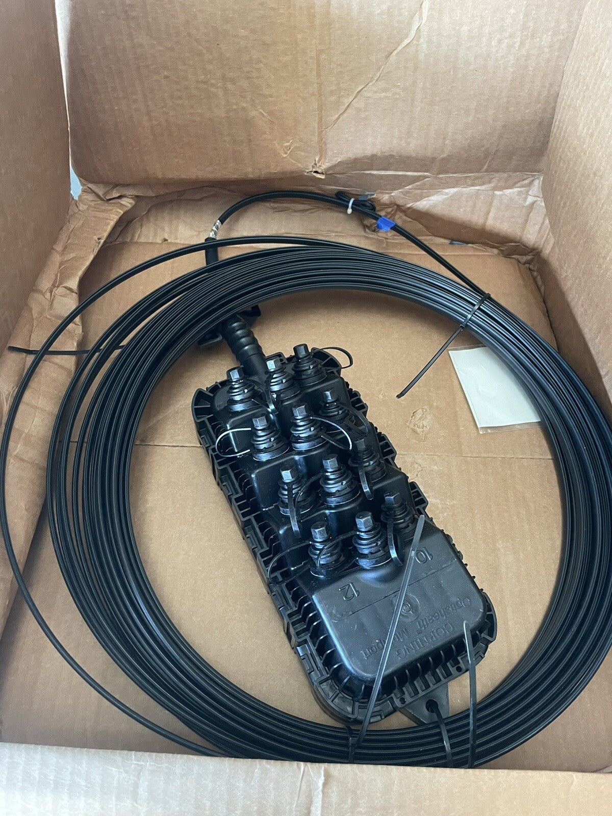 Corning MOB-1244TD100FW-P Optisheath Multiport Terminal 12 Port NEW IN BOX!