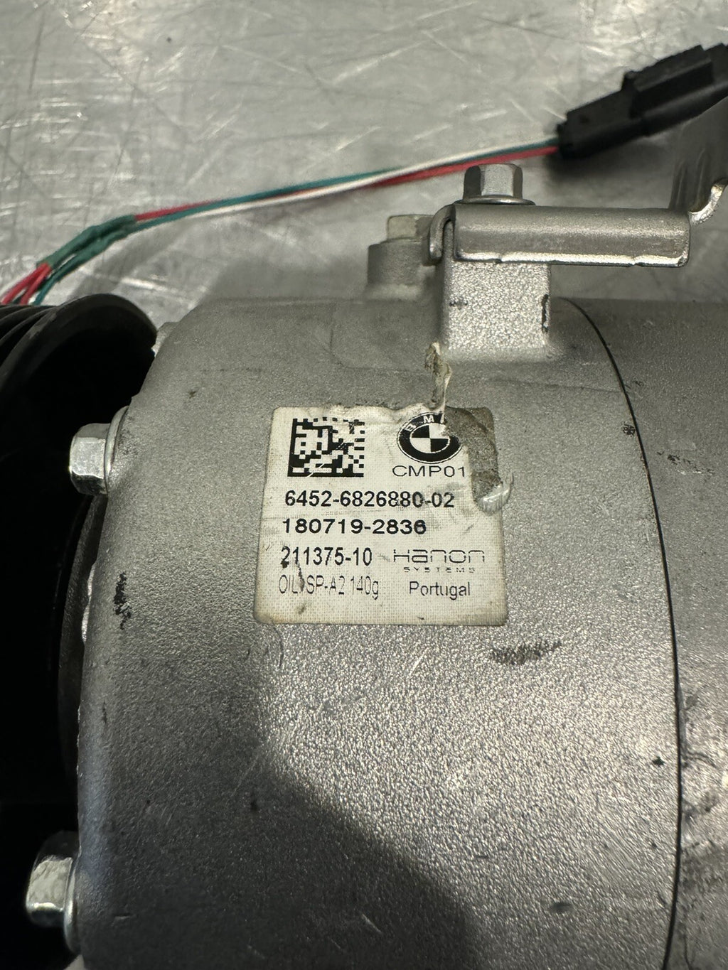 BMW 6452-6826880-02 AC Compressor 211375-10 NEW! FREE SHIPPING!