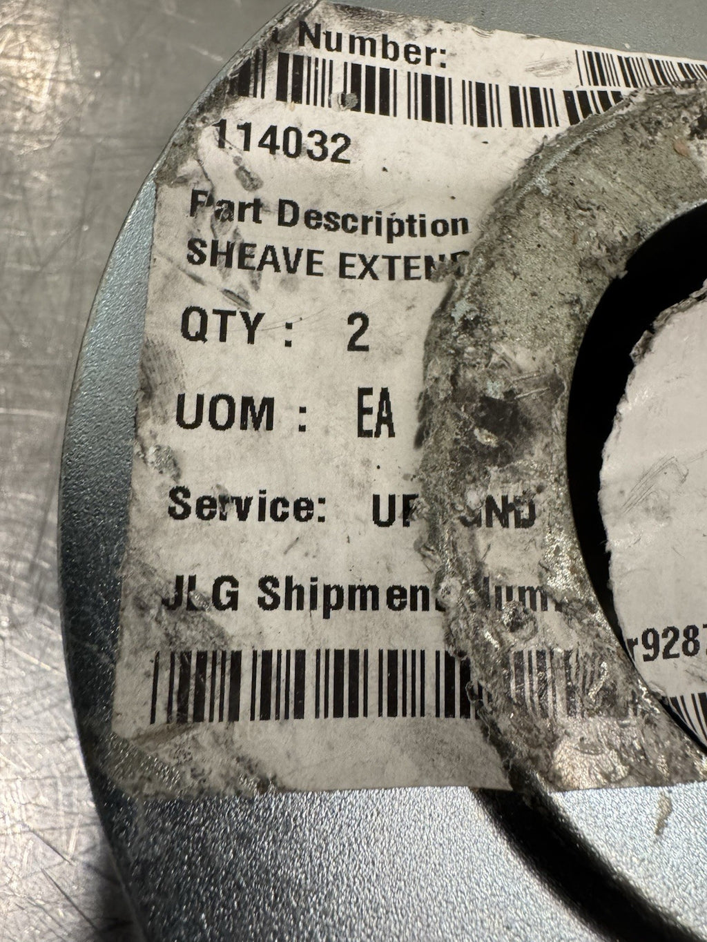 JLG 7114032 Sheave Extend Chain Genuine NEW! FREE SHIPPING!