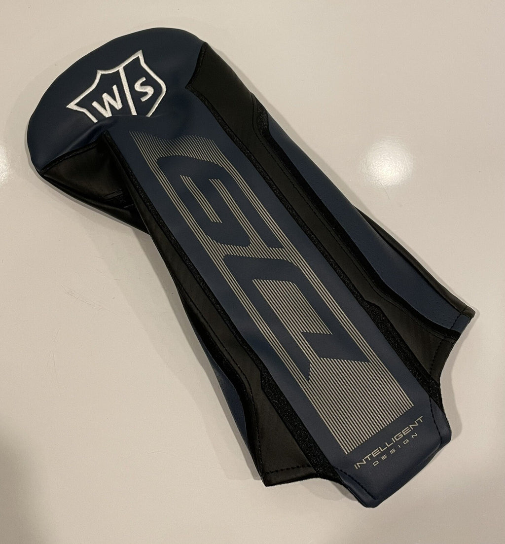 Wilson D9 Driver Head Cover Blue Black NEW! FREE SHIPPING!