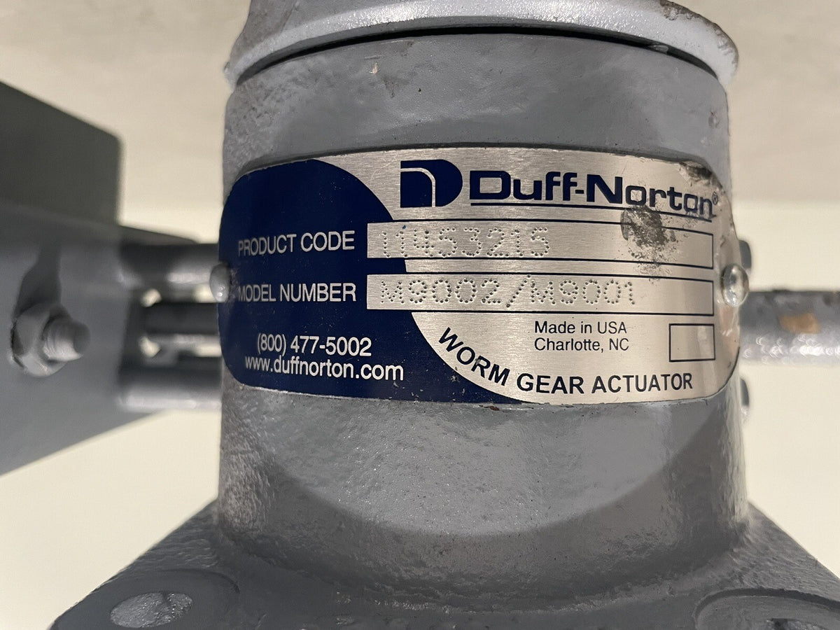 Duff-Norton M9002/M9001 Screw Jack Actuator W/ Rotary Limit Switch B6000A10 NEW!