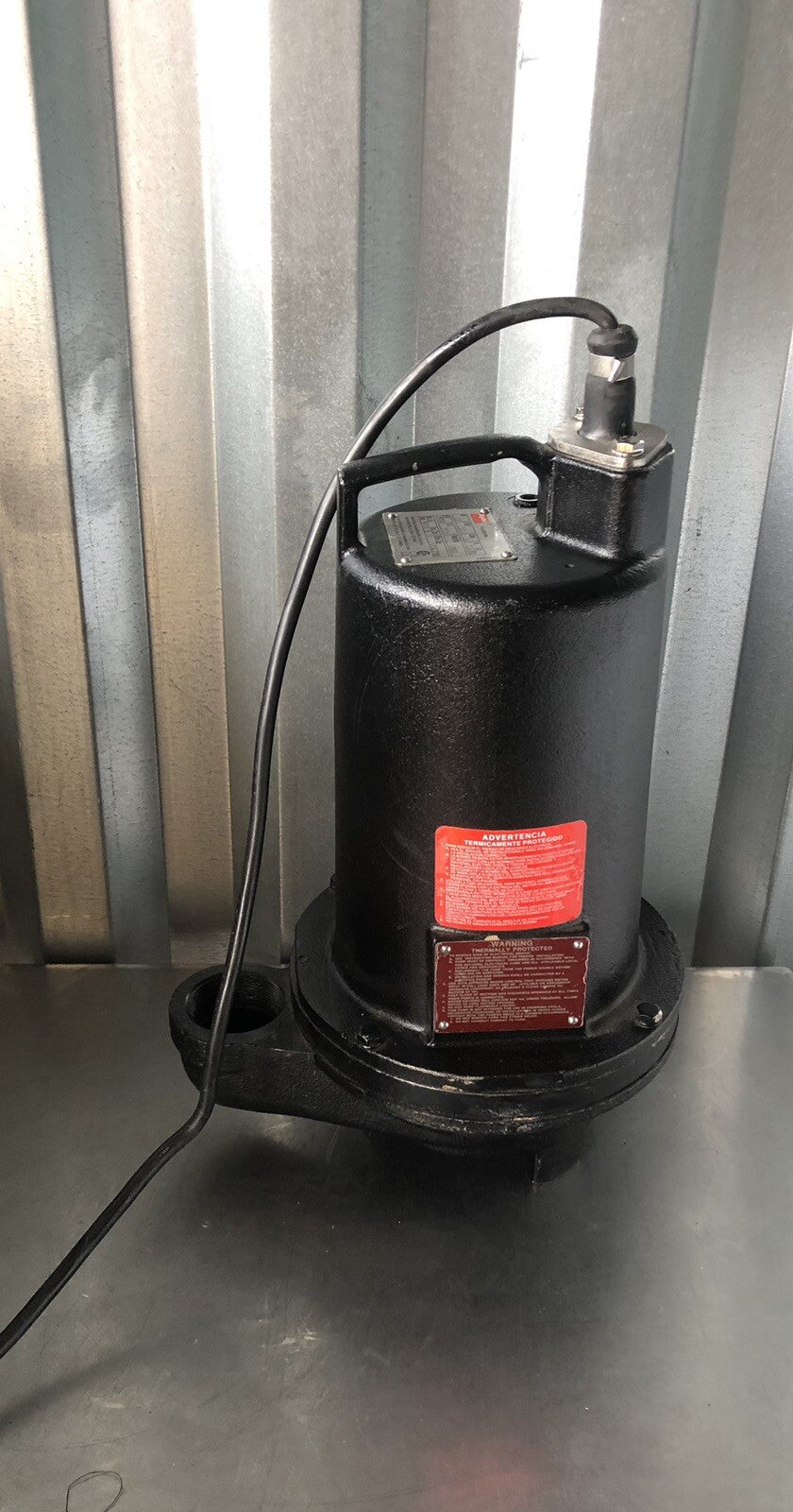 Dayton 3BB83 Effluent Pump 120V AC 0.5HP 3450 RPM Intermittent Duty NEW!