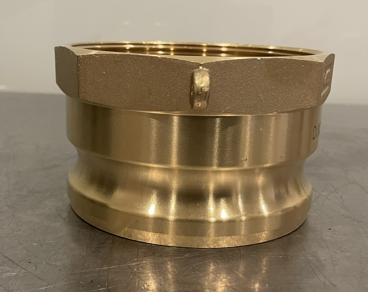 Dixon A-400 Cam & Groove Coupling Adapter Brass NEW! FREE SHIPPING!