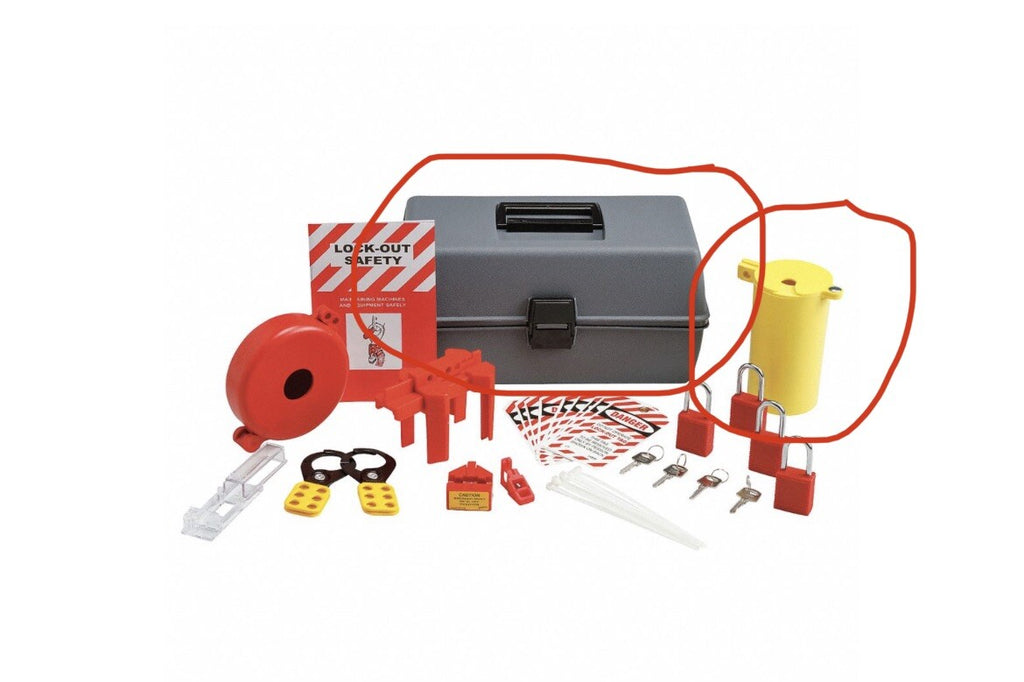 Brady 20TJ62 Portable Lockout Kit Prinzing Y384848 NEW! FREE SHIPPING!