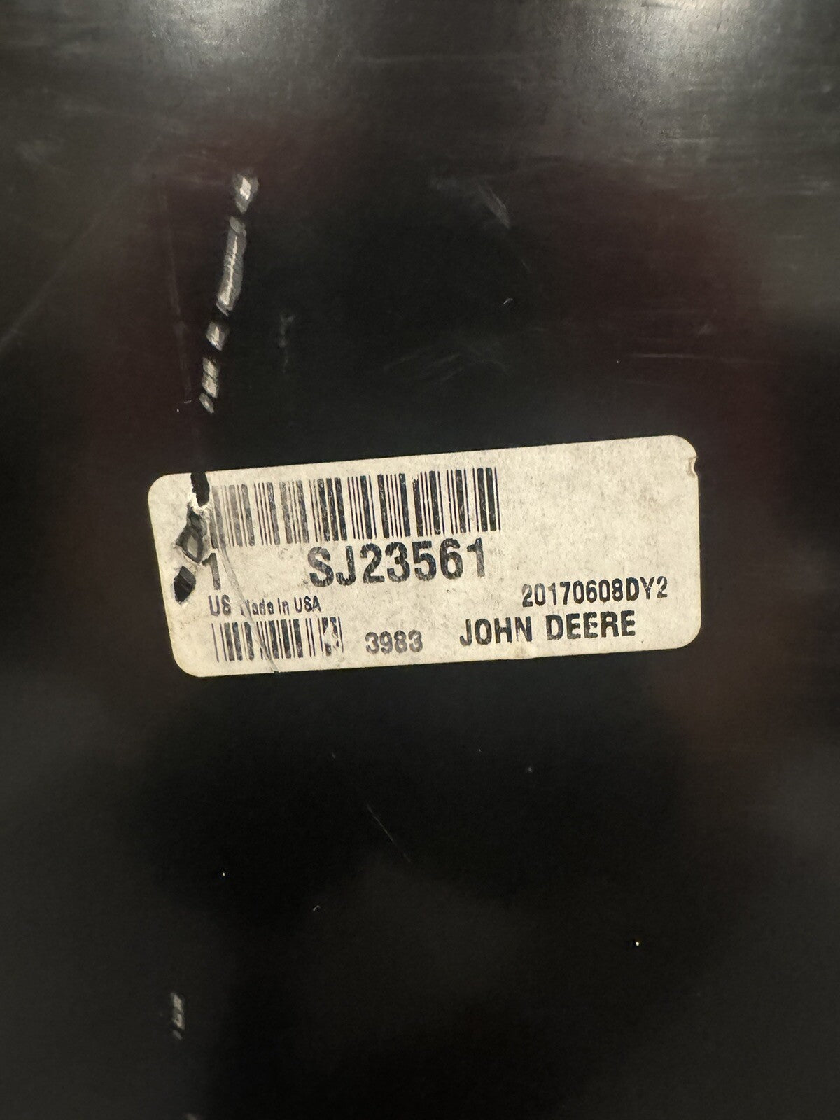 John Deere SJ23561 Fuel Tank Support Lawnmower NEW! FREE SHIPPING!