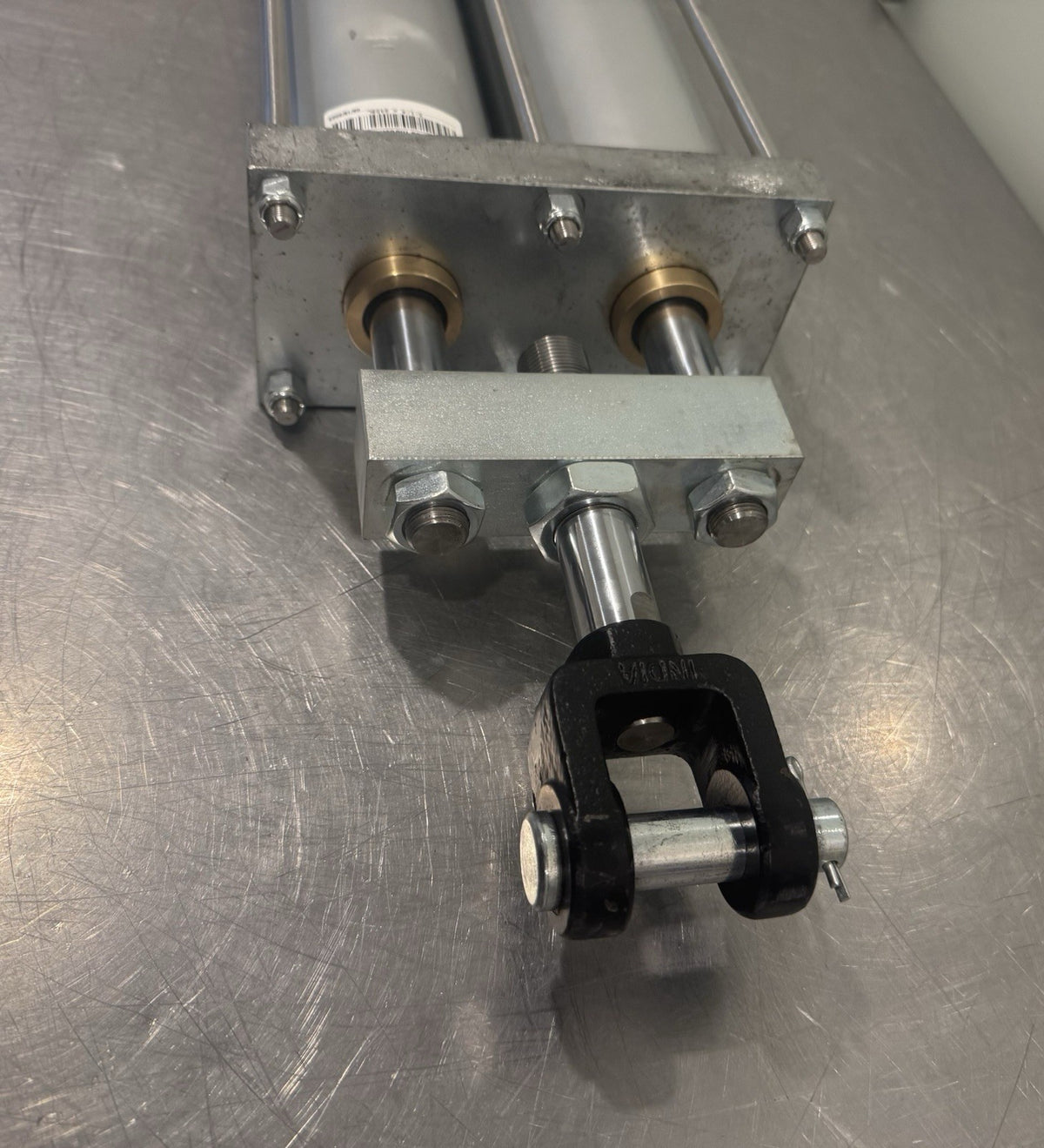 Lanau 3-1/4 X 24DBL Double Pneumatic Air Cylinder NEW! DENTS! FREE SHIPPING!