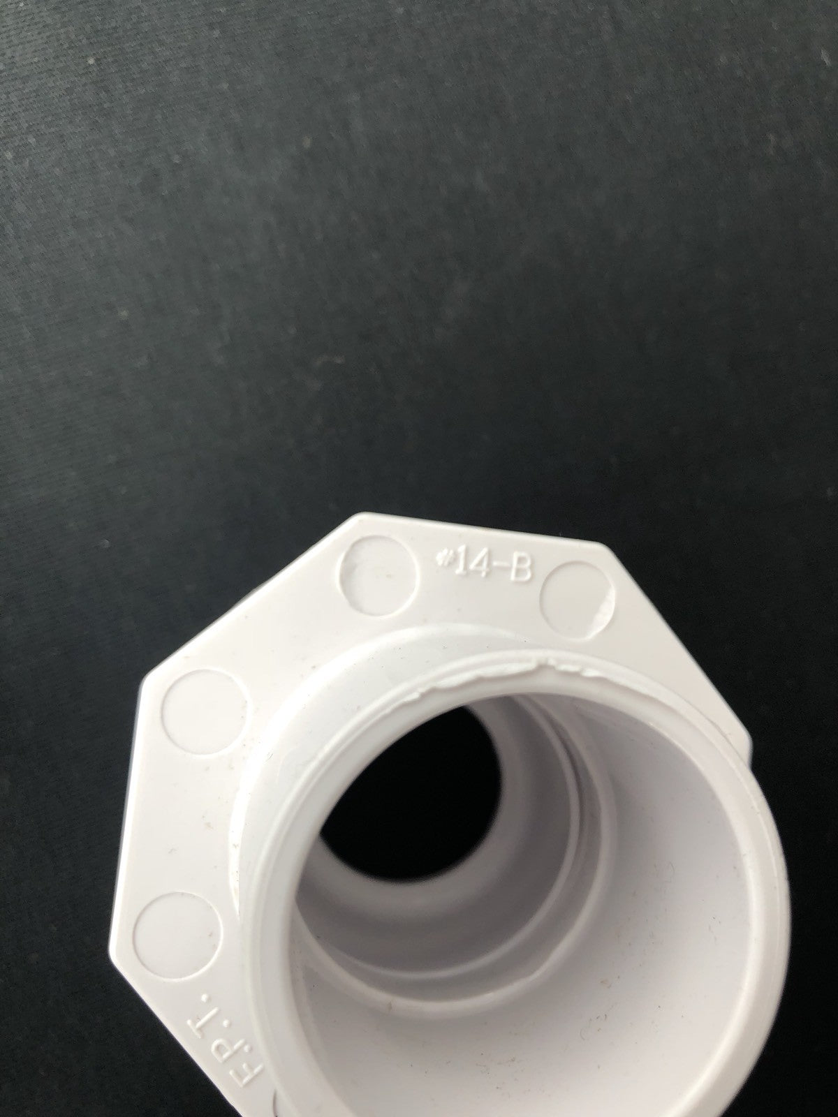 Aquastar 300-308 White 1-1/2" Pool Flush Mount Return Fitting  NEW