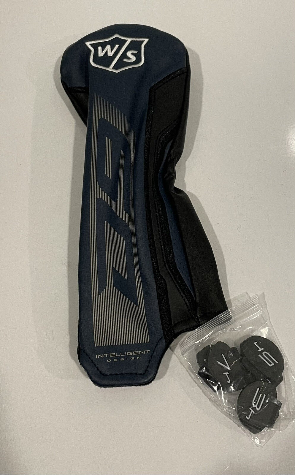 Wilson D9 Hybrid Head Cover W/ Tags Black Blue NEW! FREE SHIPPING!!!