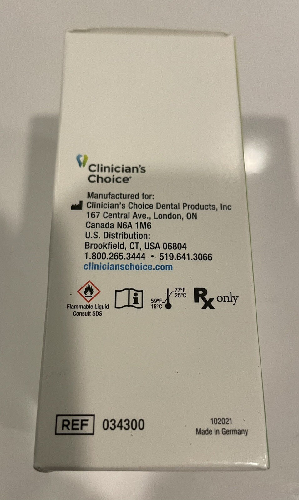 Clinicians Choice 034300 Affinity Tray Adhesive NEW! FREE SHIPPING!