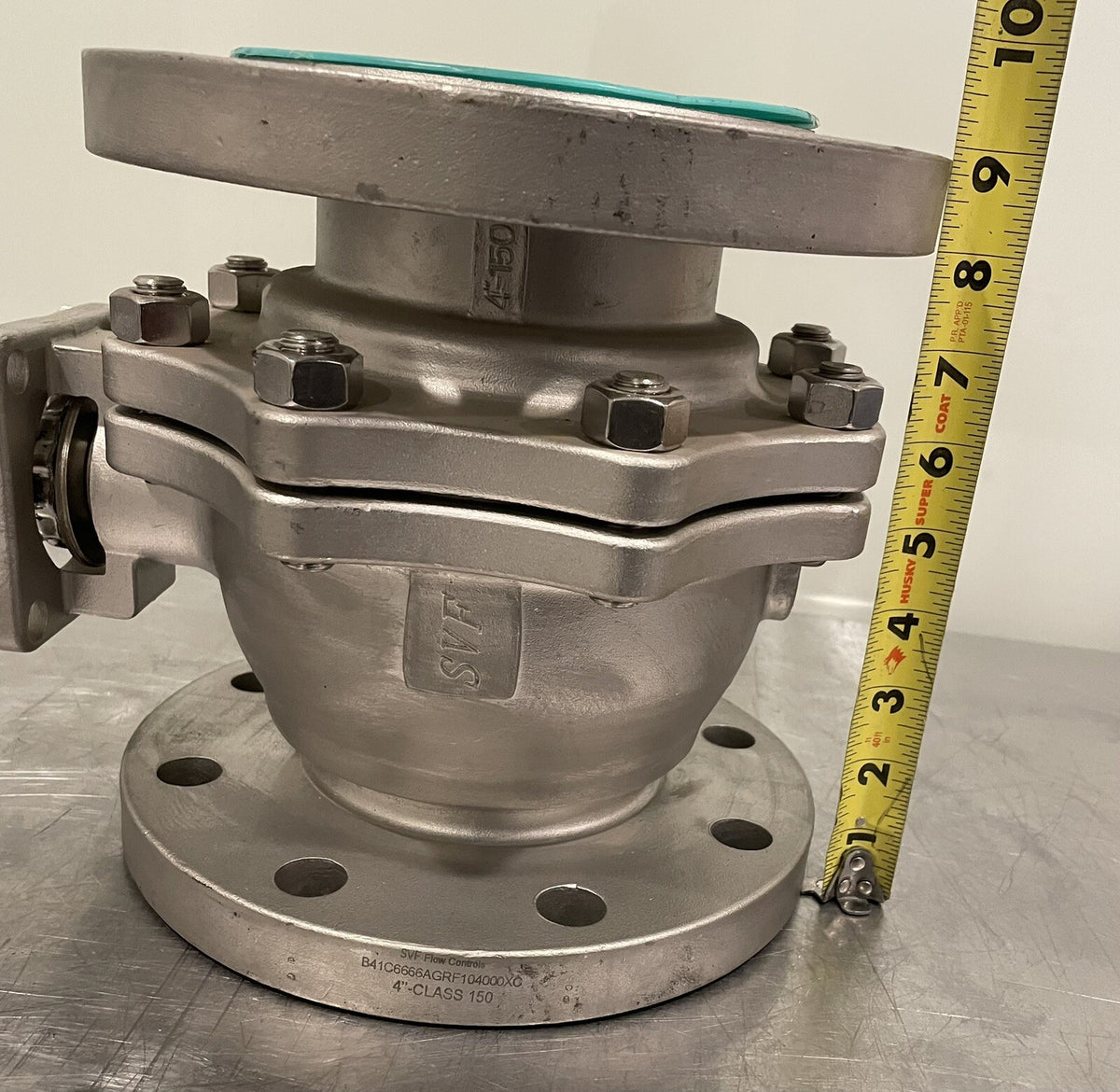 SVF Flow Controls 4” Class 150 Flanged Ball Valve B41C6666AGRF104000XC NEW!