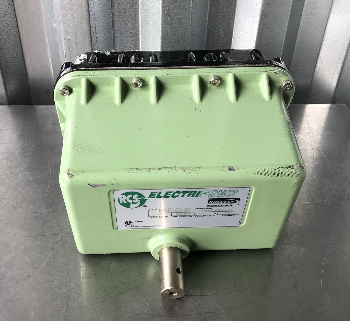 RCS MAR160-30 Dresser Electric Actuator 50/60Hz 115V Flow Control NEW!!