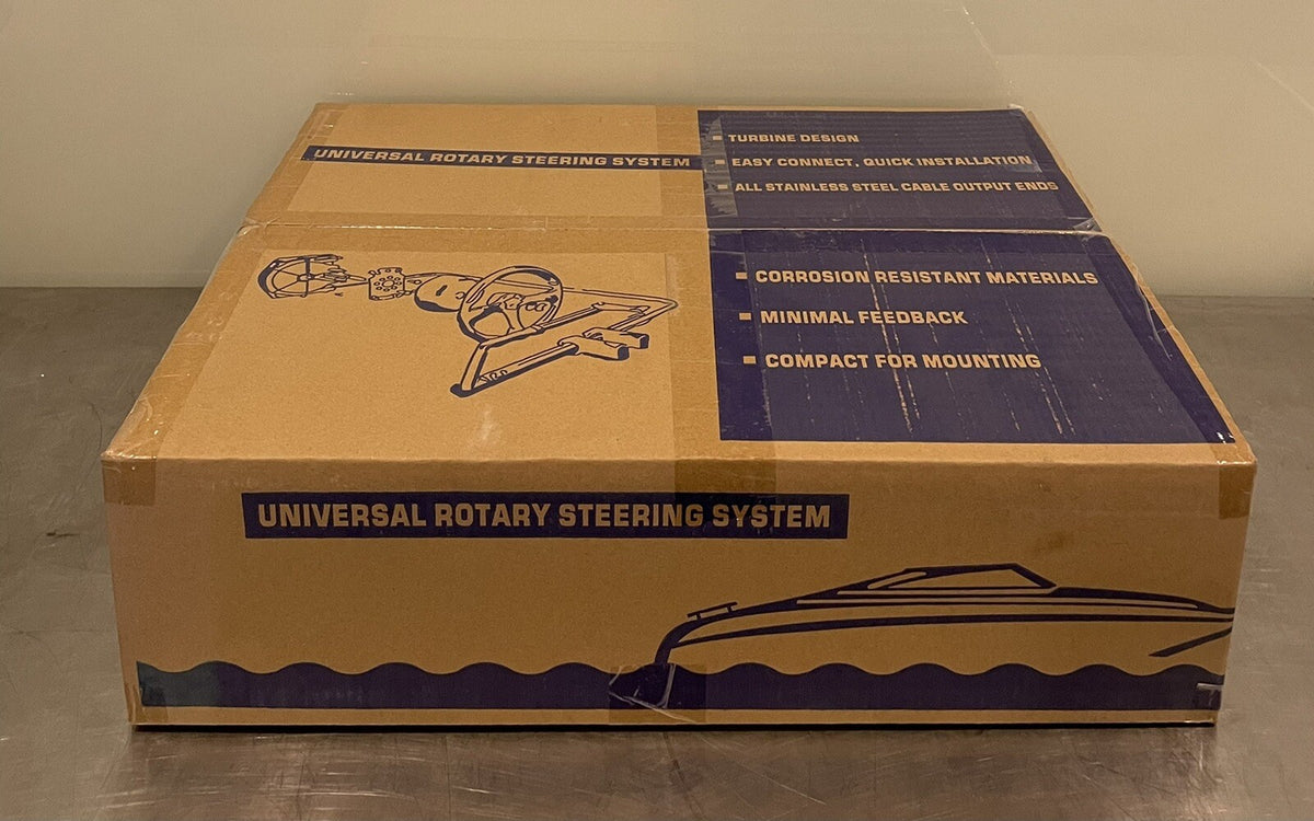Vevor Boat Universal Rotary Steering System Command HL100 roughly 13 Feet NEW!