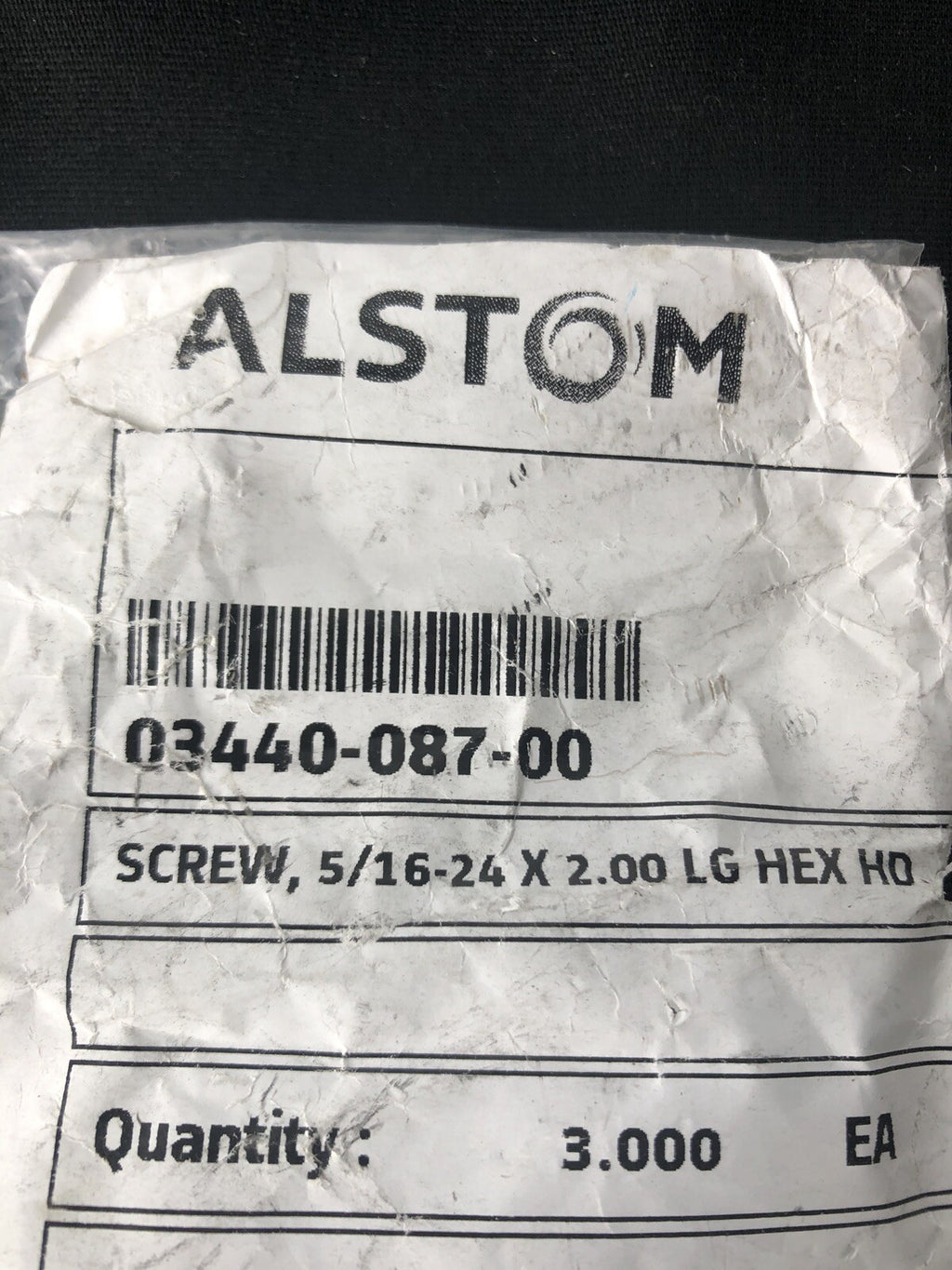 Alstom 03440-087-00 Screw 3PK NEW!!! FREE SHIPPING!!!