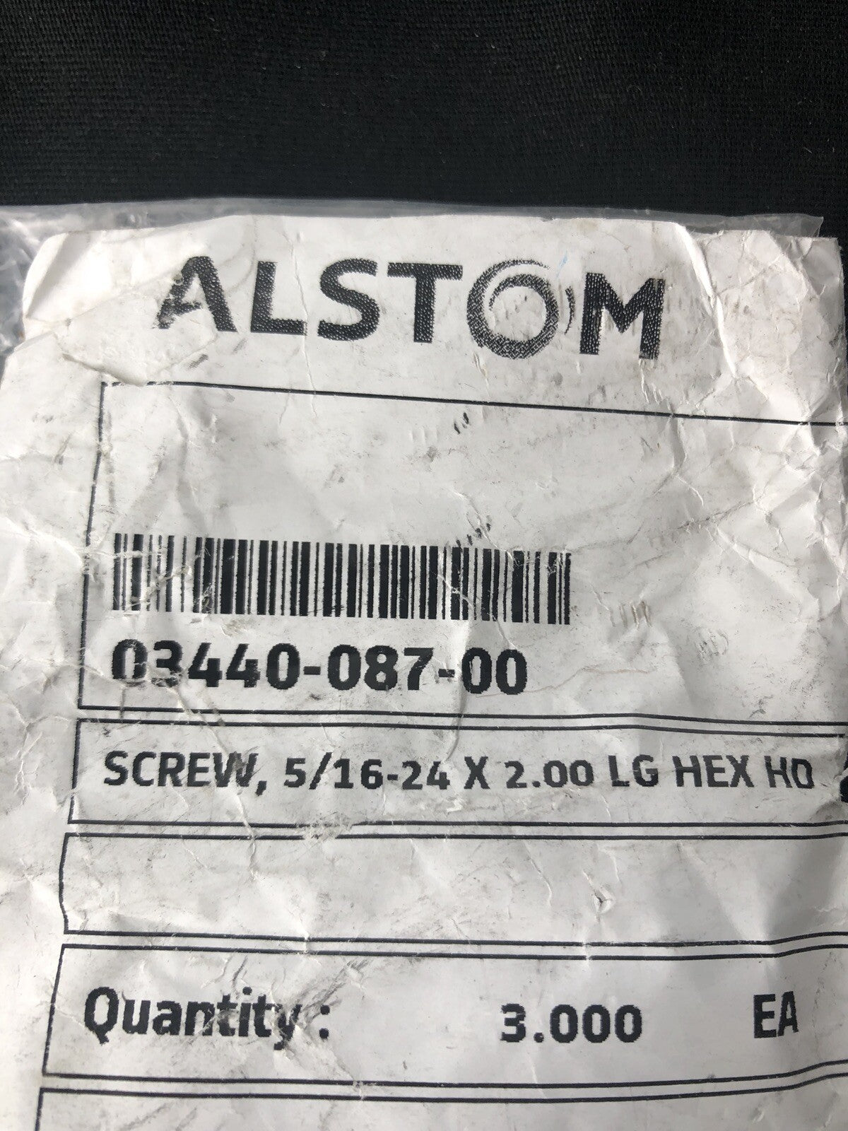 Alstom 03440-087-00 Screw 3PK NEW!!! FREE SHIPPING!!!