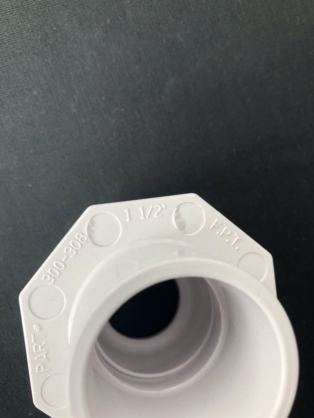 Aquastar 300-308 White 1-1/2" Pool Flush Mount Return Fitting  NEW
