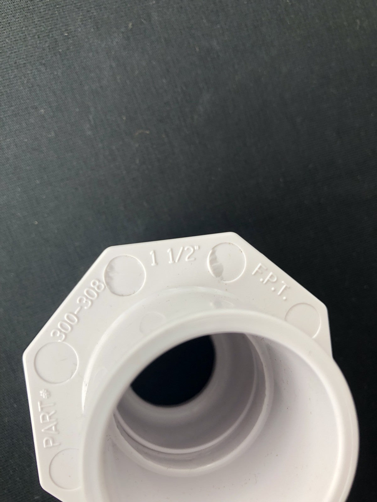 Aquastar 300-308 White 1-1/2" Pool Flush Mount Return Fitting  NEW