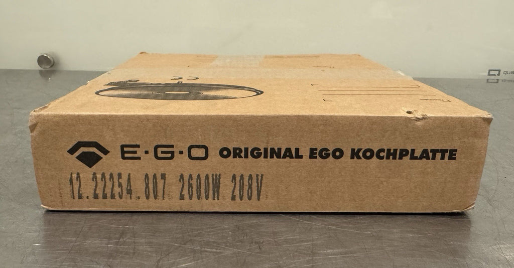 EGO 12.22254.807 Burner 2600W 208V Cast Iron For Imperial 37491 NEW IN BOX!