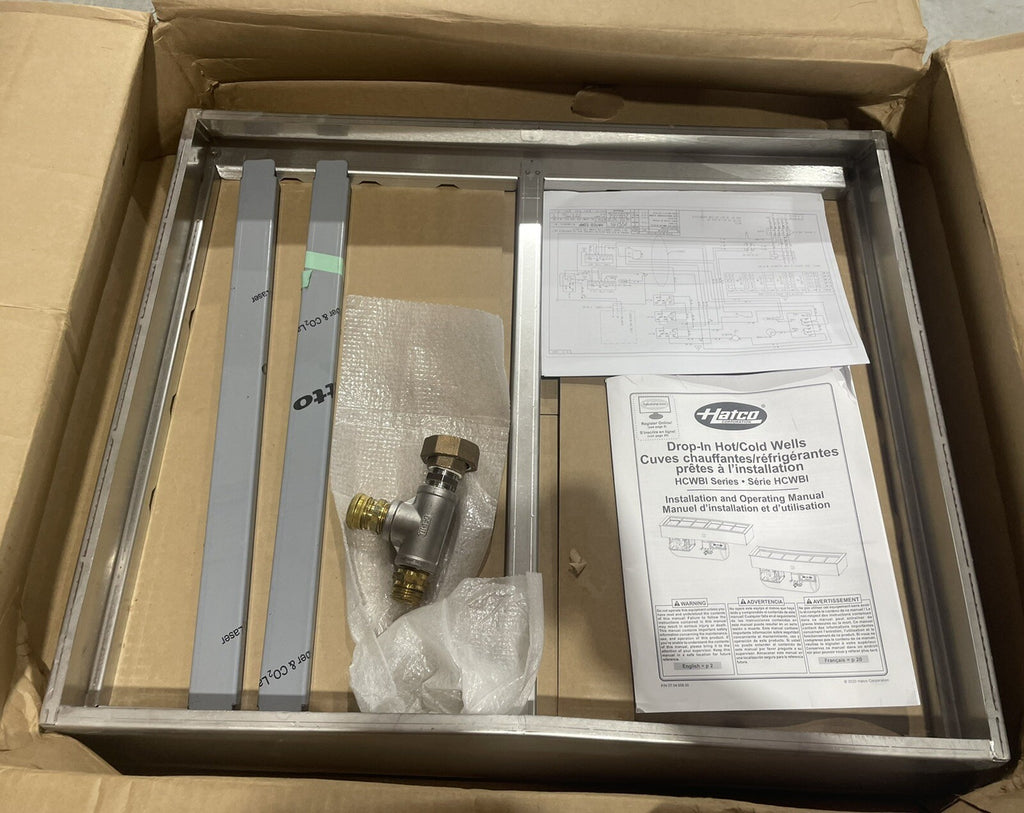 Hatco Drop In Pan Divder Weldments W/ Drain ASSY NEW! FREE SHIPPING!