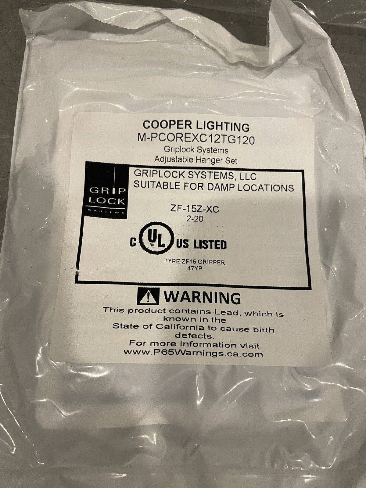 Cooper Lighting AC120" 5W Fix Yoke T1 600V 219766908-238 Kit C120-T1-025C NEW!