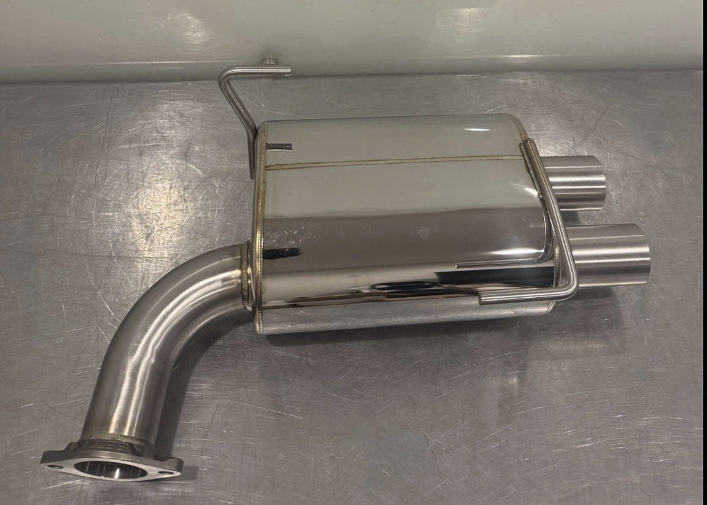 Cobb Muffler Cat Back Exhaust W/ Tips Stainless Steel NEW! FREE SHIPPING! 