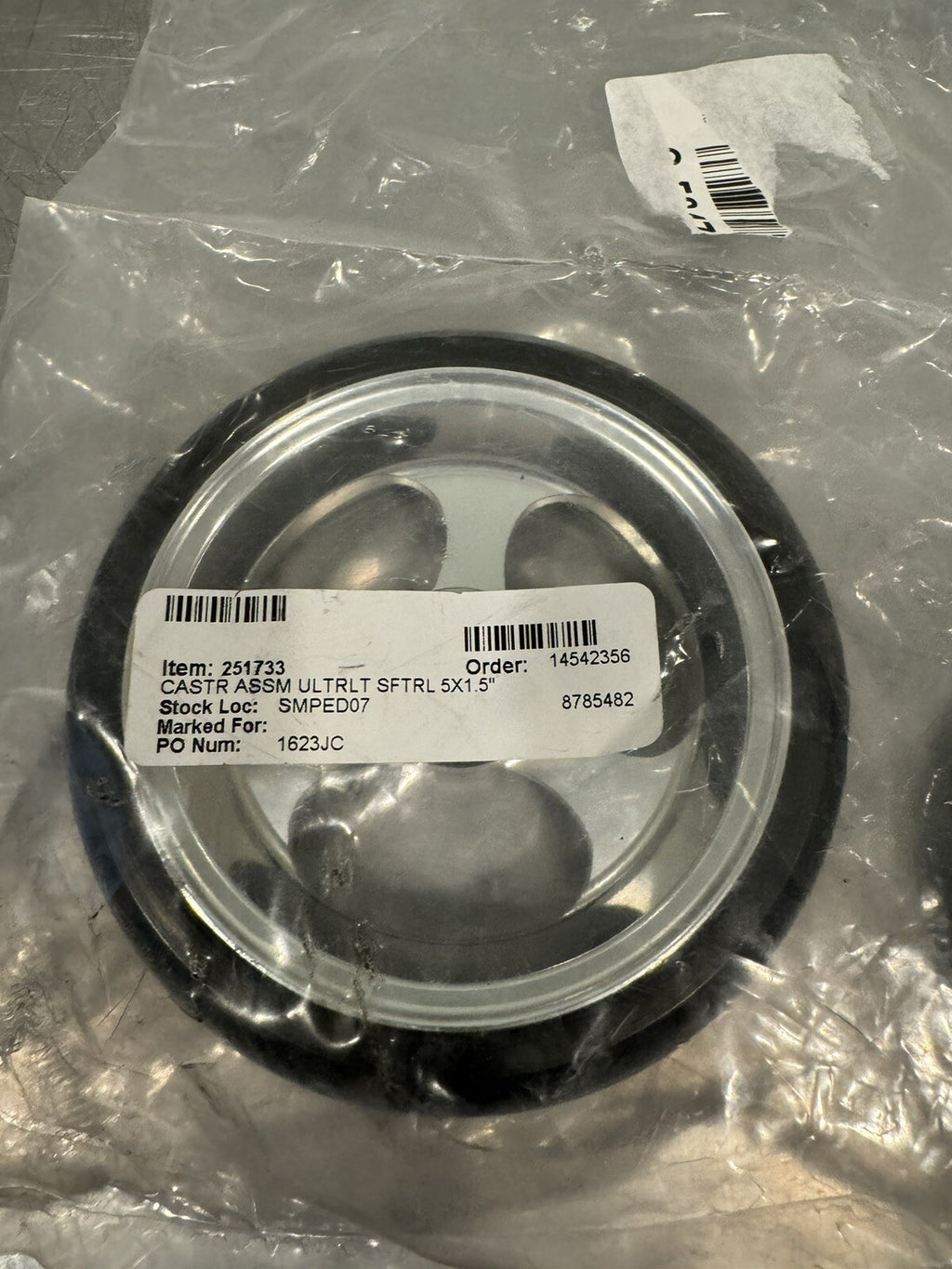 251733 Wheelchair Caster Wheels Chrome 2 Sizes NEW! FREE SHIPPING!