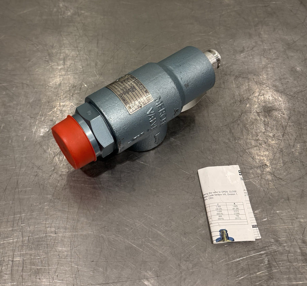 Mercer 91-43F51V11P21 Relief Valve 2" 250 PSI 1464 SCFM NEW! FREE SHIPPING!