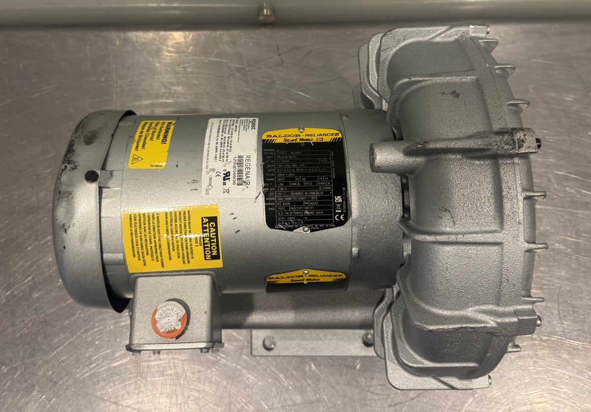 Gast R4P315A Regenerative Blower 1.5 HP Regenair NEW! FREE SHIPPING!