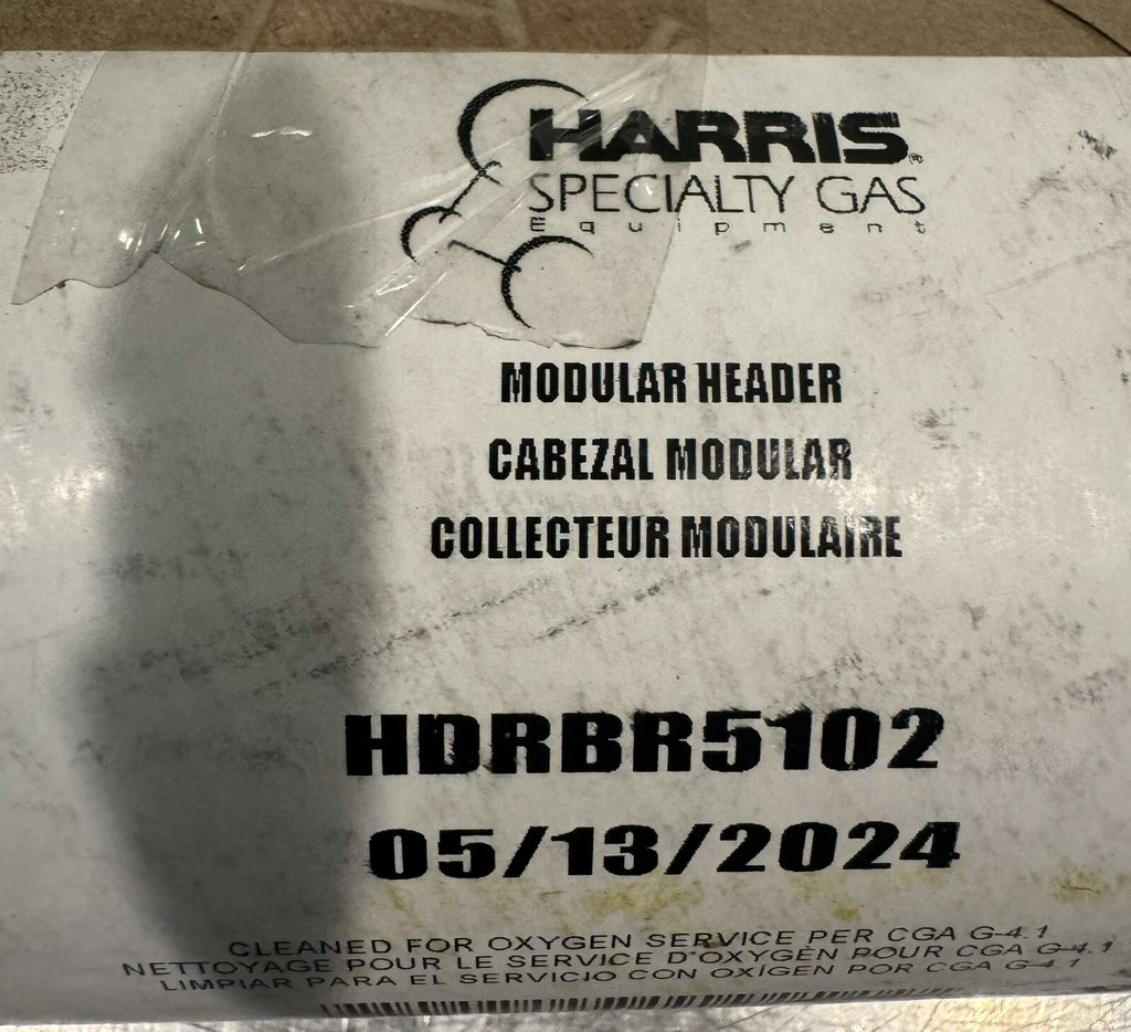 Harris HDRBR5102 Modular Header Manifold ASSY Lincoln Welding NEW IN BOX!