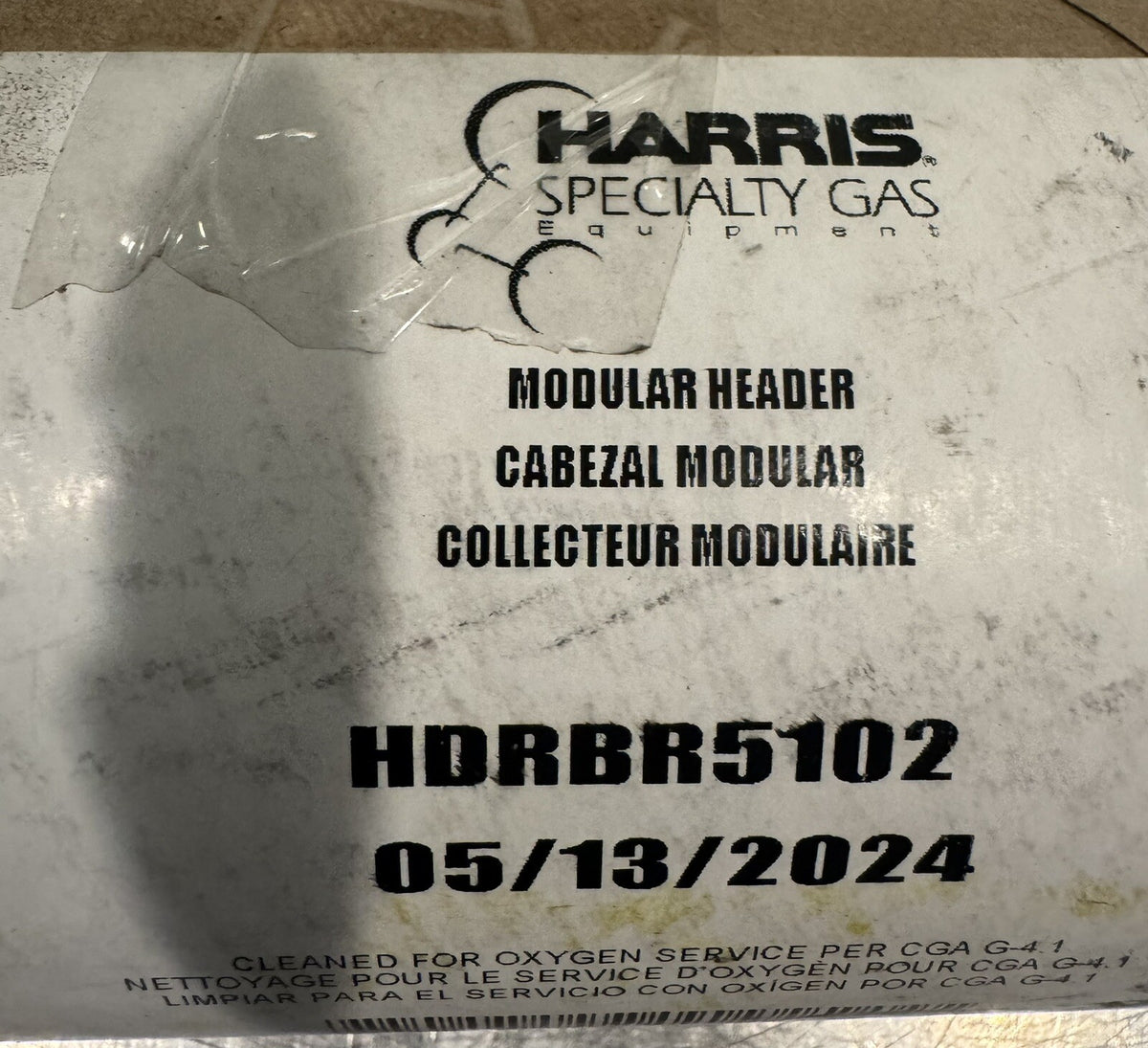 Harris HDRBR5102 Modular Header Manifold ASSY Lincoln Welding NEW IN BOX!