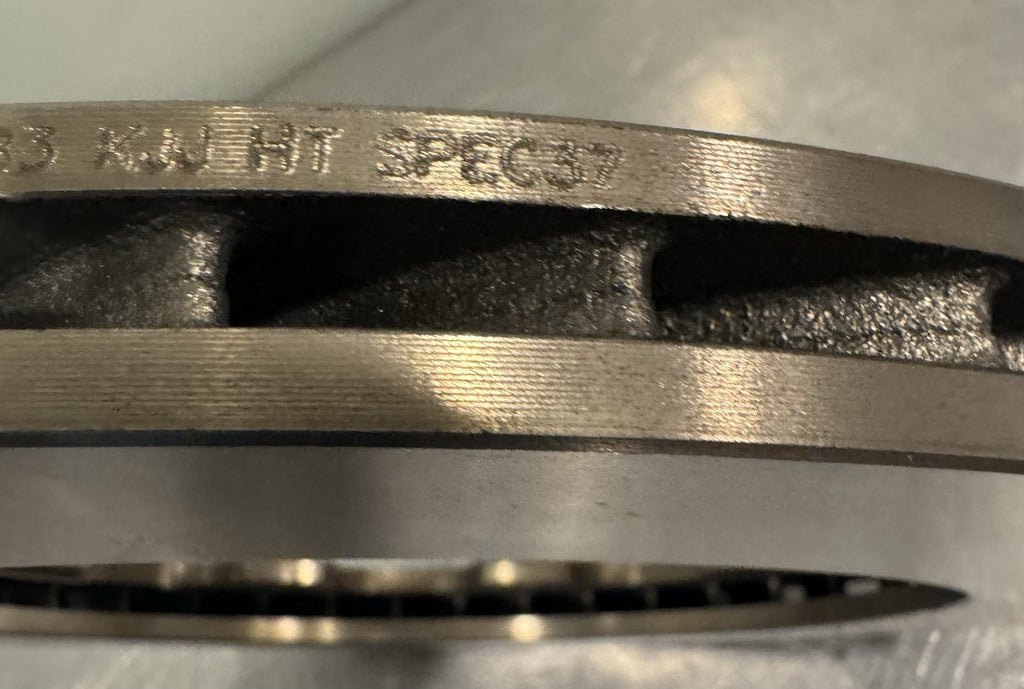Wilwood 160-12283 Curved Vane Rotor Spec 37 NEW! SHIPS FREE!