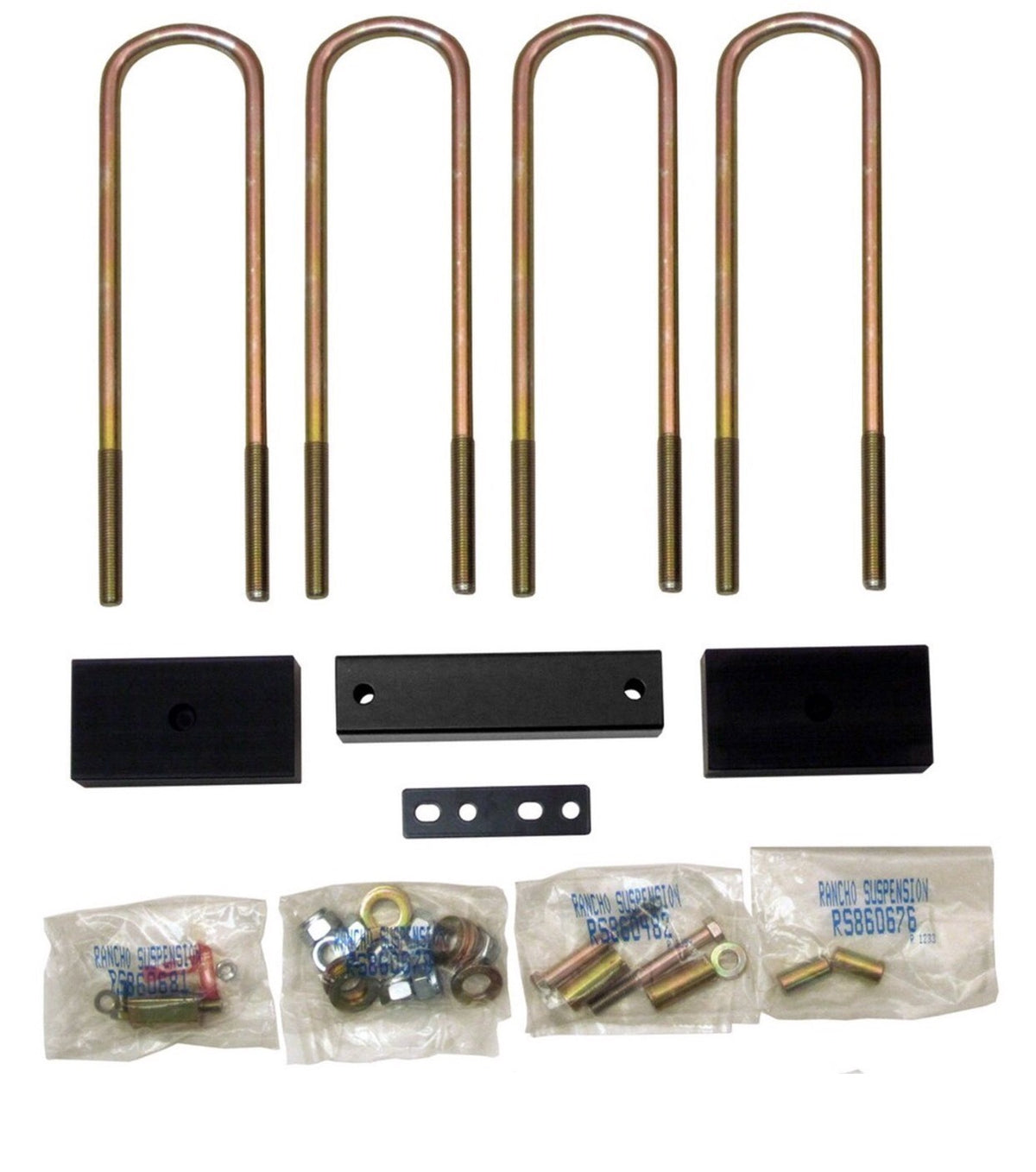 Rancho RS886503 Rear Axle U-Bolt Kit  Fits 11-15 F-350 Super Duty NEW