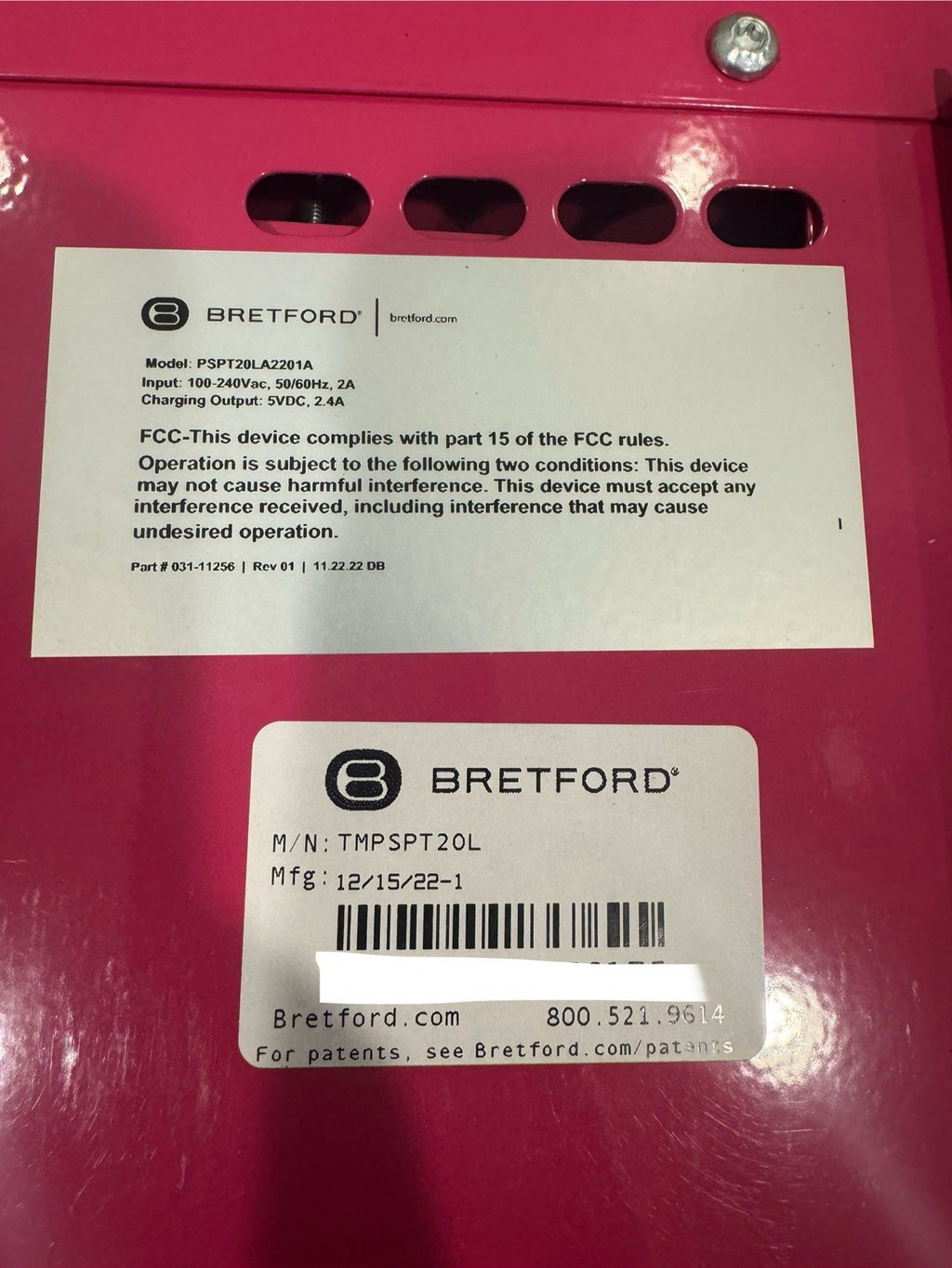 Bretford PSPT2LA2201A Power Sync Pro Smart Hub NEW! FREE SHIPPING!