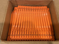 Plastic Truck Safety Seal 7" Numbered 1000PACK Orange NEW! FREE SHIPPING!