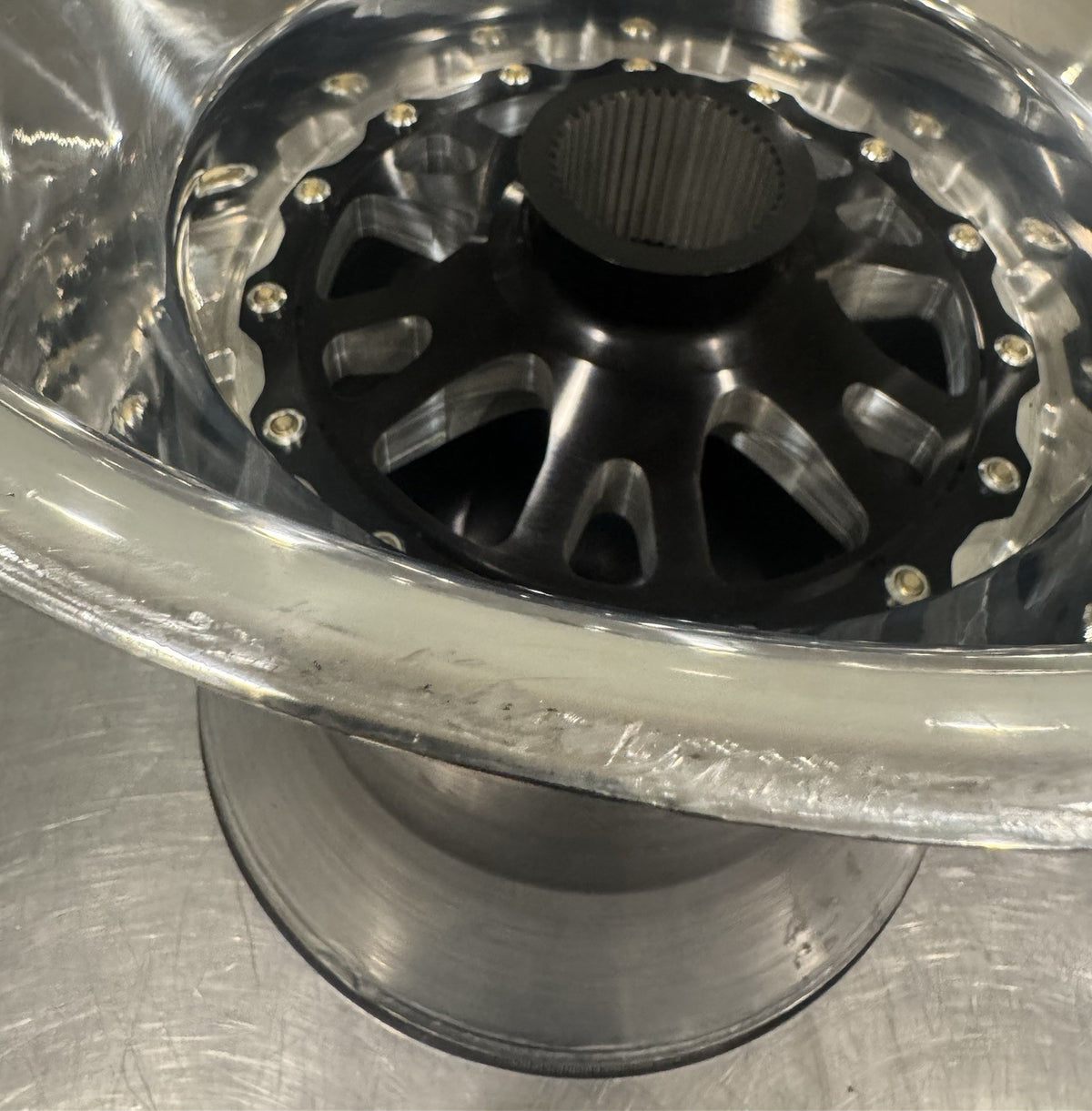 Vahlco 418P-15070-1 Aluminum Sprint Rim SEVERAL SCRATCHES NEW! 