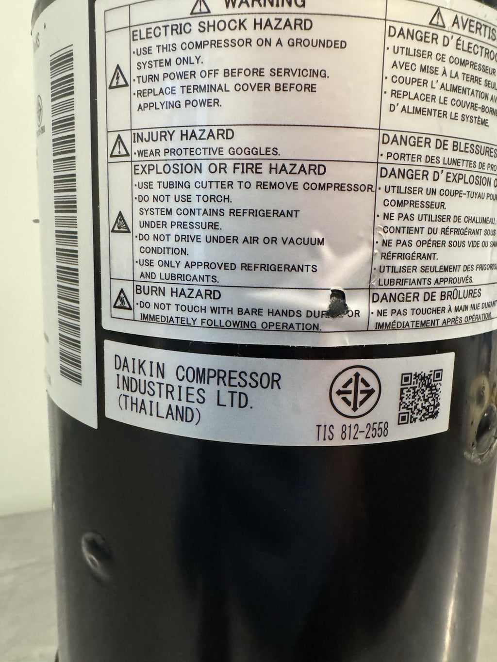 Daikin 2YC90FXD Compressor Goodman 0156R00013 NEW! FREE SHIPPING!