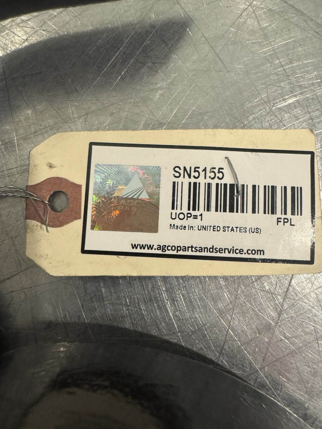 Agco SN5155 Leveling Wheel Sunflower 5155B NEW! FREE SHIPPING!