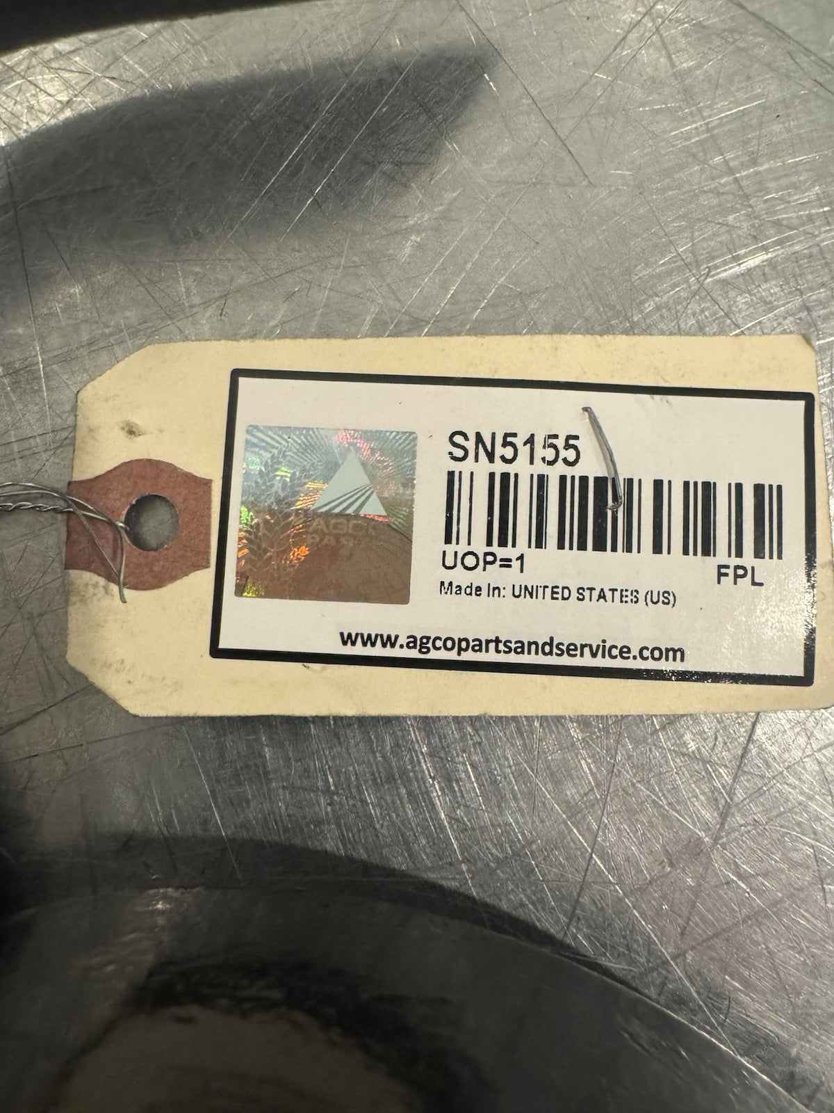 Agco SN5155 Leveling Wheel Sunflower 5155B NEW! FREE SHIPPING!