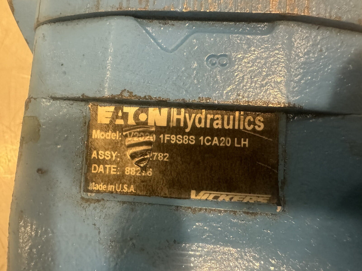 Eaton V-372782 Hydraulic Pump V2020-1F9S8S-1CA20-LH NEW! FREE SHIPPING!
