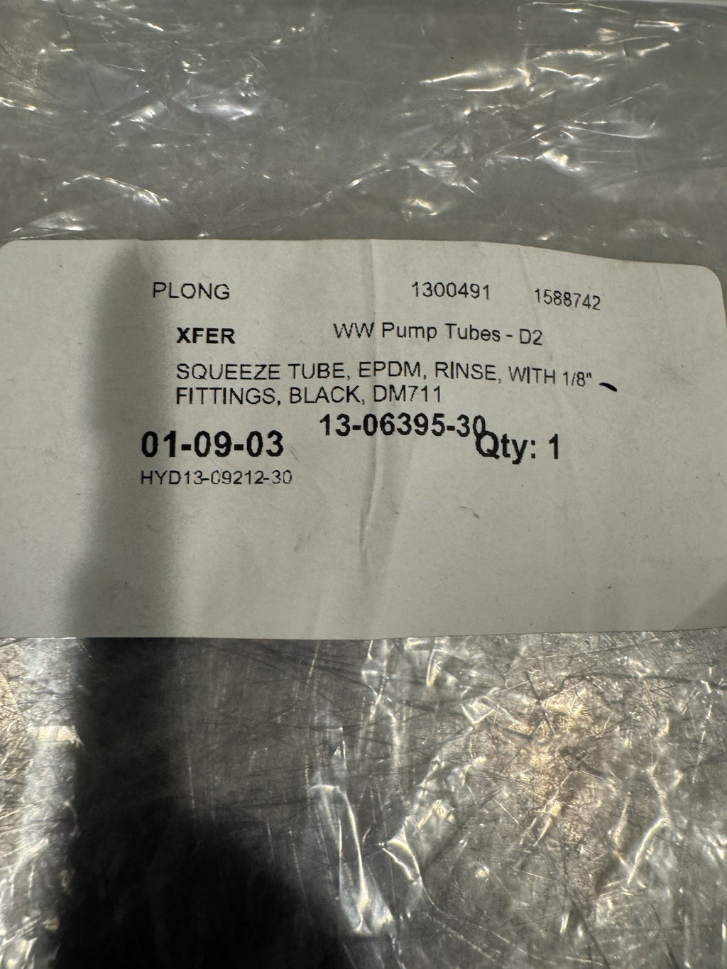 Hydro Systems 13-06395-30 EPDM Squeeze Tube Replacement NEW! FREE SHIPPING!