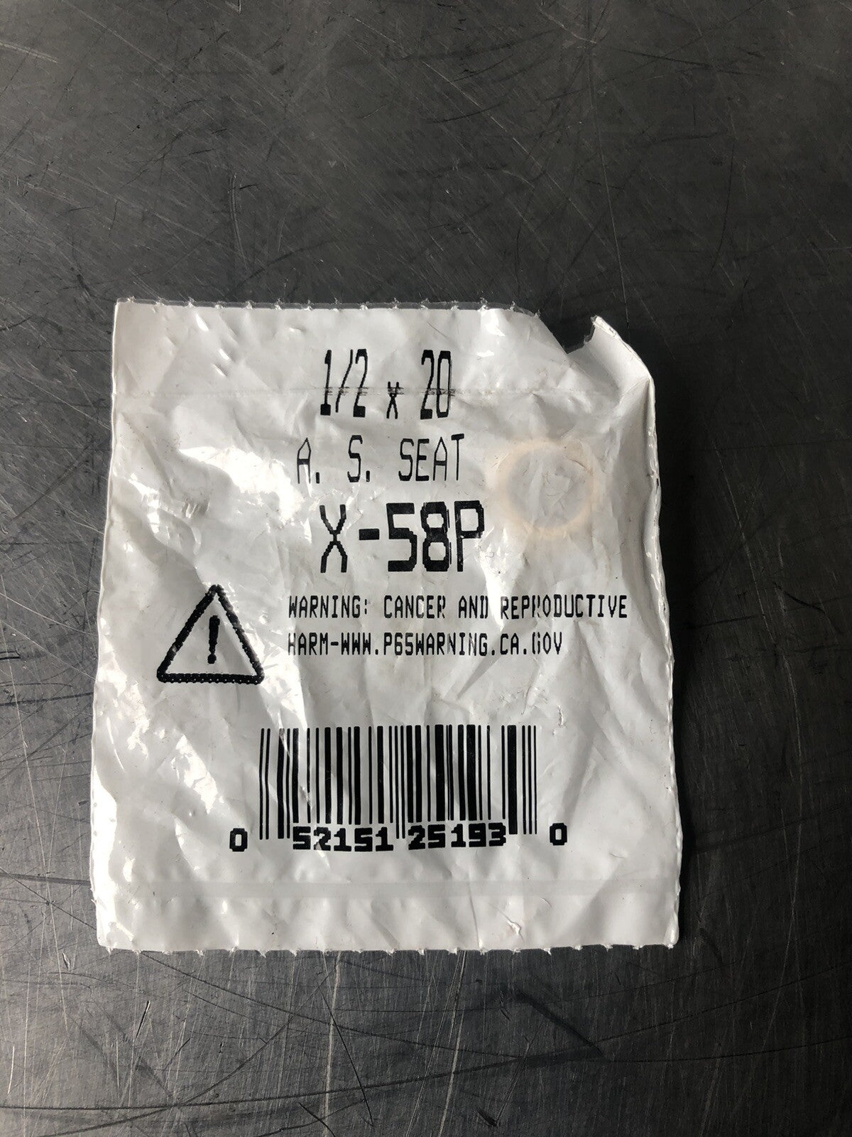 Larsen Supply Co. X-58P 1/2 X 20 A.S. Seat NEW! FREE SHIPPING!!
