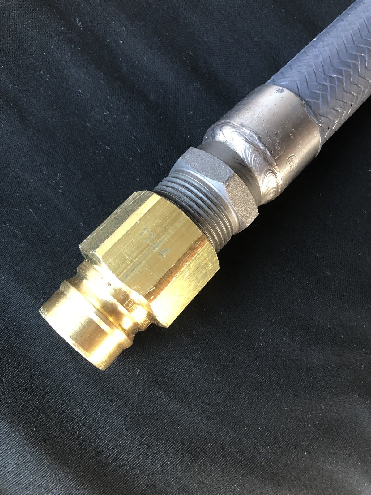 Connect It Ultra-Flex 1” X 48” Heavy Duty Gas Line W/ Connections NEW