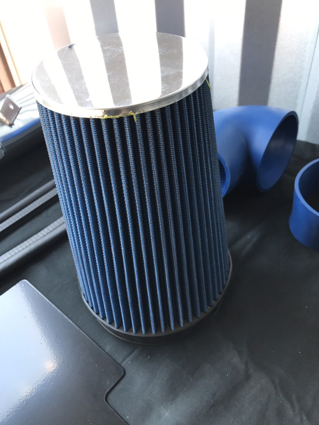Air Intake Kit H-CD01BL Blue NEW IN BOX