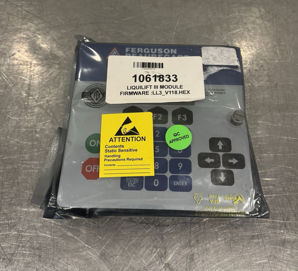 Ferguson Beauregard 1061833 Liquilift III Module NEW! FREE SHIPPING!