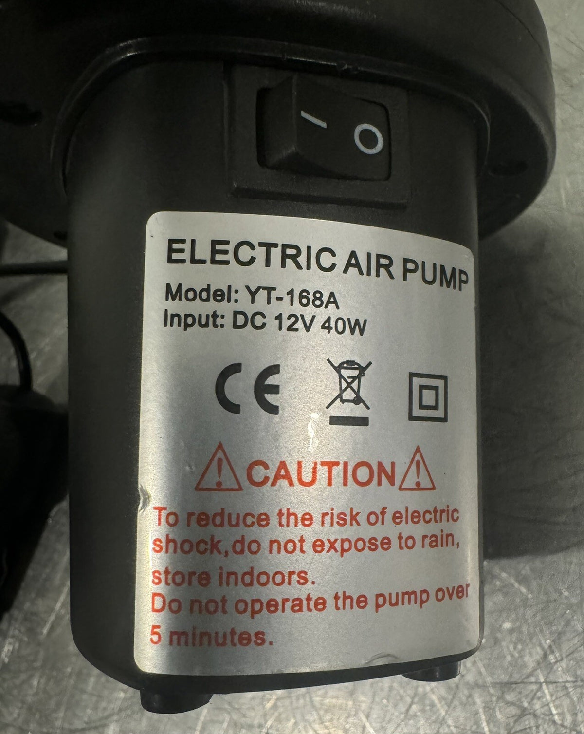 Pittman Outdoors YT-168A Electric Air Pump DC 12V 40W NEW! FREE SHIPPING!