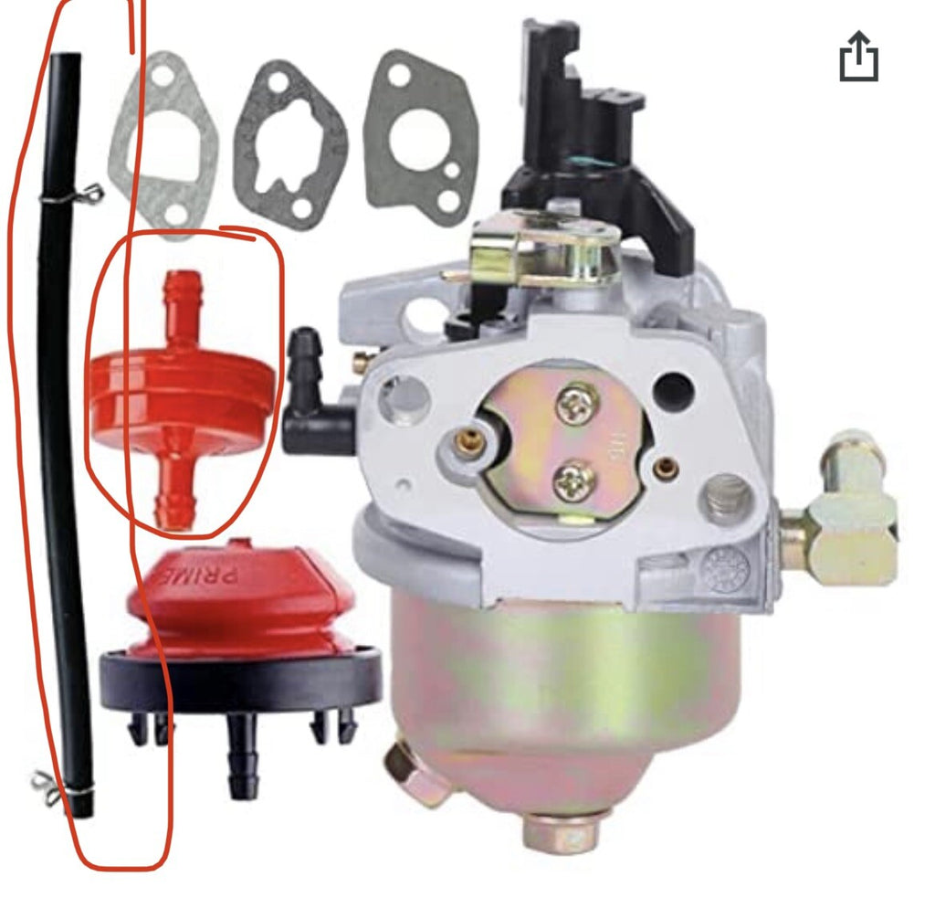 Pro Chaser 951-12705 Carburetor Troy Bilt Storm MISSING 2 PARTS NEW! SHIPS FREE!
