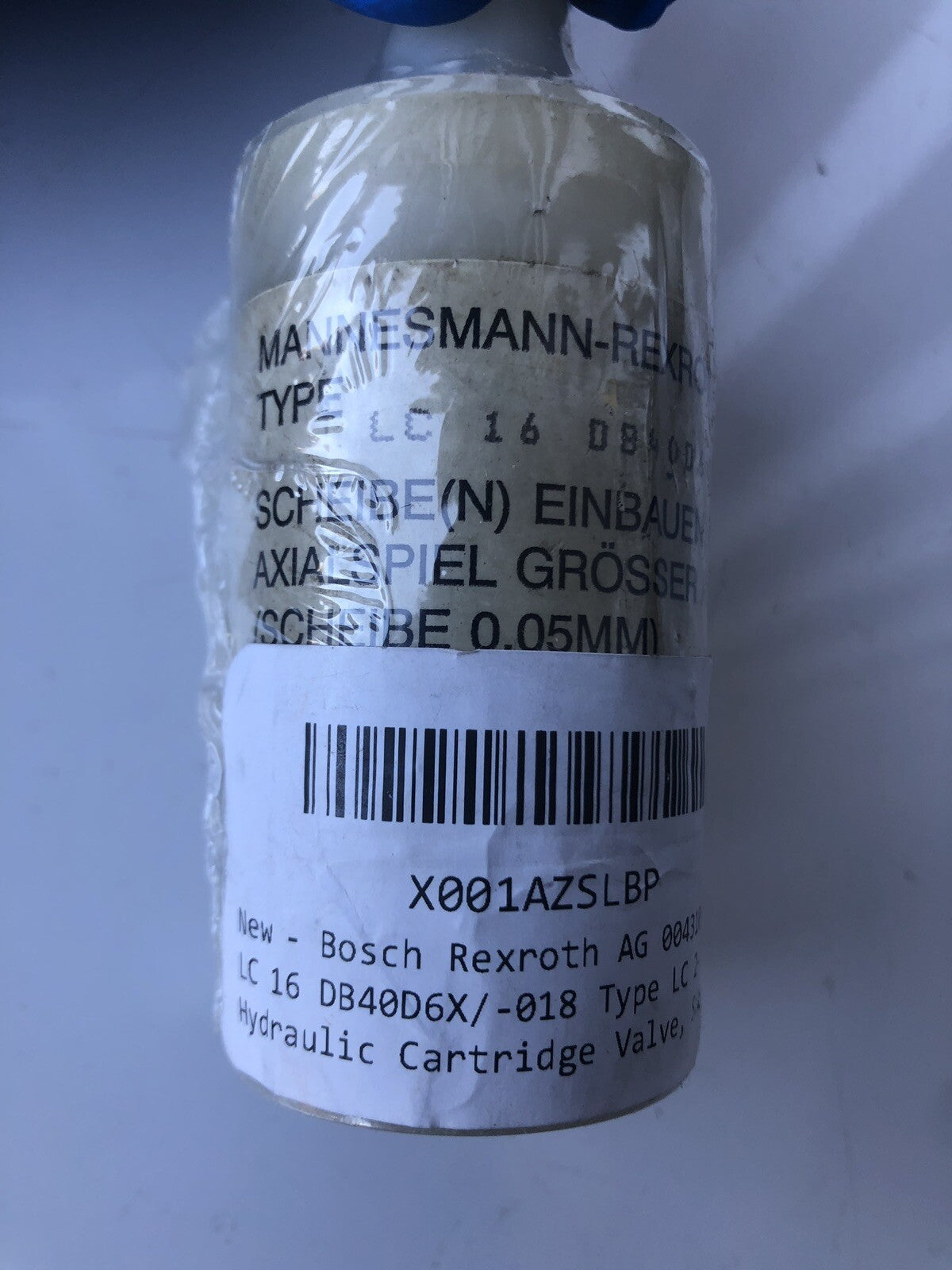 Rexroth LC 16 DB40D6X/-018 Hydraulic Cartridge Valve 00431092 NEW! SHIPS FREE!!!