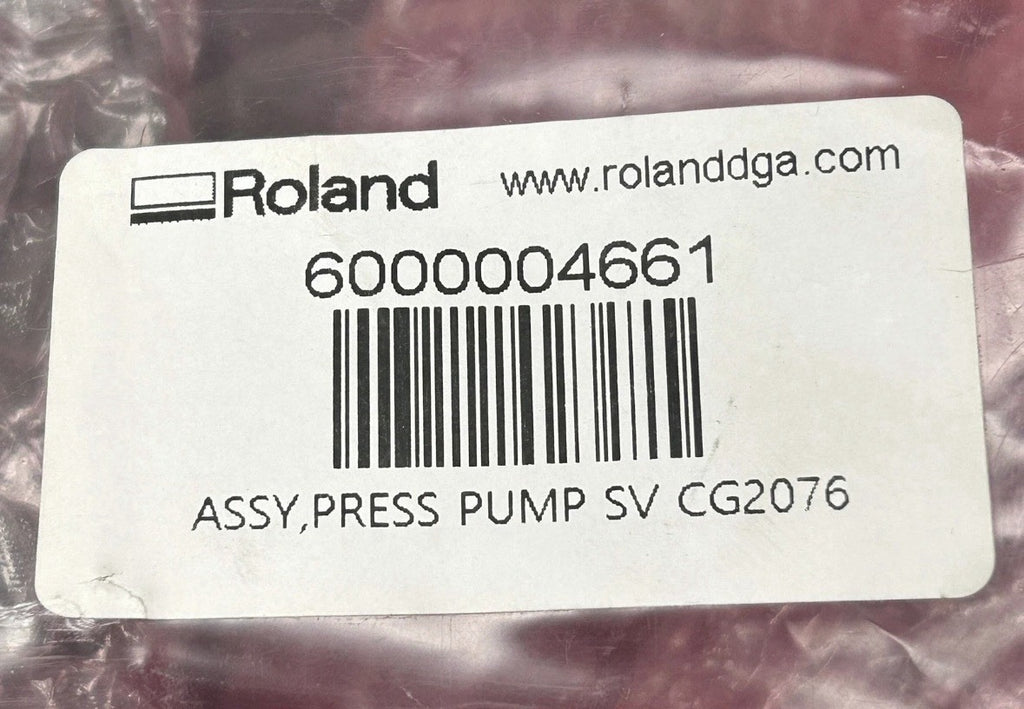 Roland 6000004661 Press Pump SV CG2076 NEW! FREE SHIPPING!